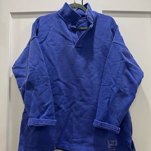 Sloppy Joe collar 02 sweatshirt - hyacinth wash